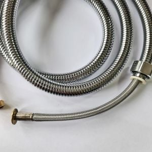 Duş Spirali Çelik Örgülü Lüks 1/2-1/2 150 cm