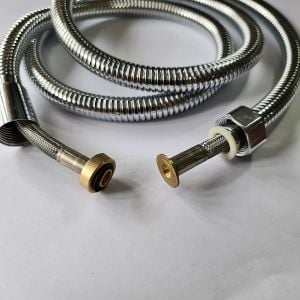 Duş Spirali Çelik Örgülü Lüks 1/2-1/2 150 cm