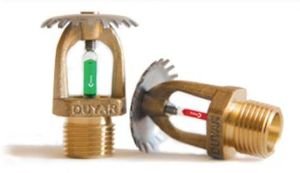 Yangın Sprinkler Upright Yukarı Dik Tip UL-FM Onaylı 3/4