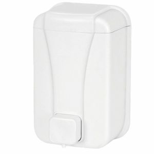 Plastik Sıvı Sabunluk Duvar Tipi Beyaz 1000 ml