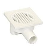 Plastik Yer Sifonu / Süzgeci Yandan Çıkışlı 10X10 Q32
