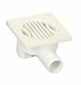 Plastik Yer Sifonu / Süzgeci Yandan Çıkışlı 10X10 Q32