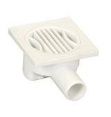 Plastik Yer Sifonu / Süzgeci Yandan Çıkışlı 10X10 Q32