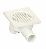 Plastik Yer Sifonu / Süzgeci Yandan Çıkışlı 10X10 Q32