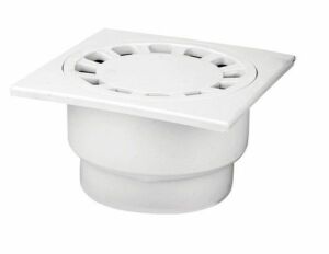 Çamur Kovalı Balkon/Teras Yer Sifonu / Süzgeci Alttan Çıkışlı 15*15 Q70