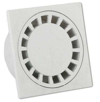 Çamur Kovalı Balkon/Teras Yer Sifonu / Süzgeci Alttan Çıkışlı 20*20 Q70