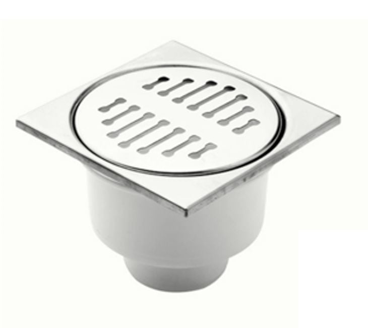 Paslanmaz Yer Sifonu / Süzgeci Alttan Çıkışlı 15*15 Q50