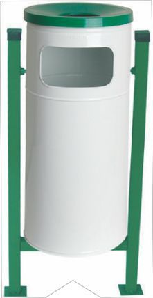 Dış Mekan Çöp Kovası Dkp Boru Tipi  45x117cm