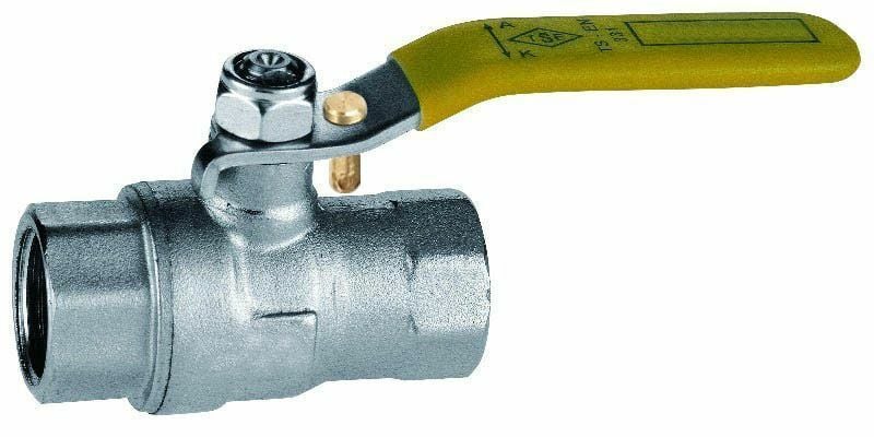 Küresel Doğalgaz Vanası Kilitli 1''