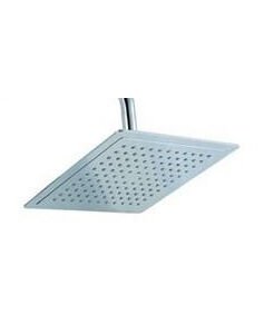 Krom Cubic Kare Tepe Duş Başlığı 25 cm