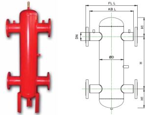 Pislik Tutucu-Tortu Ayırıcı Flanşlı DN50-2''