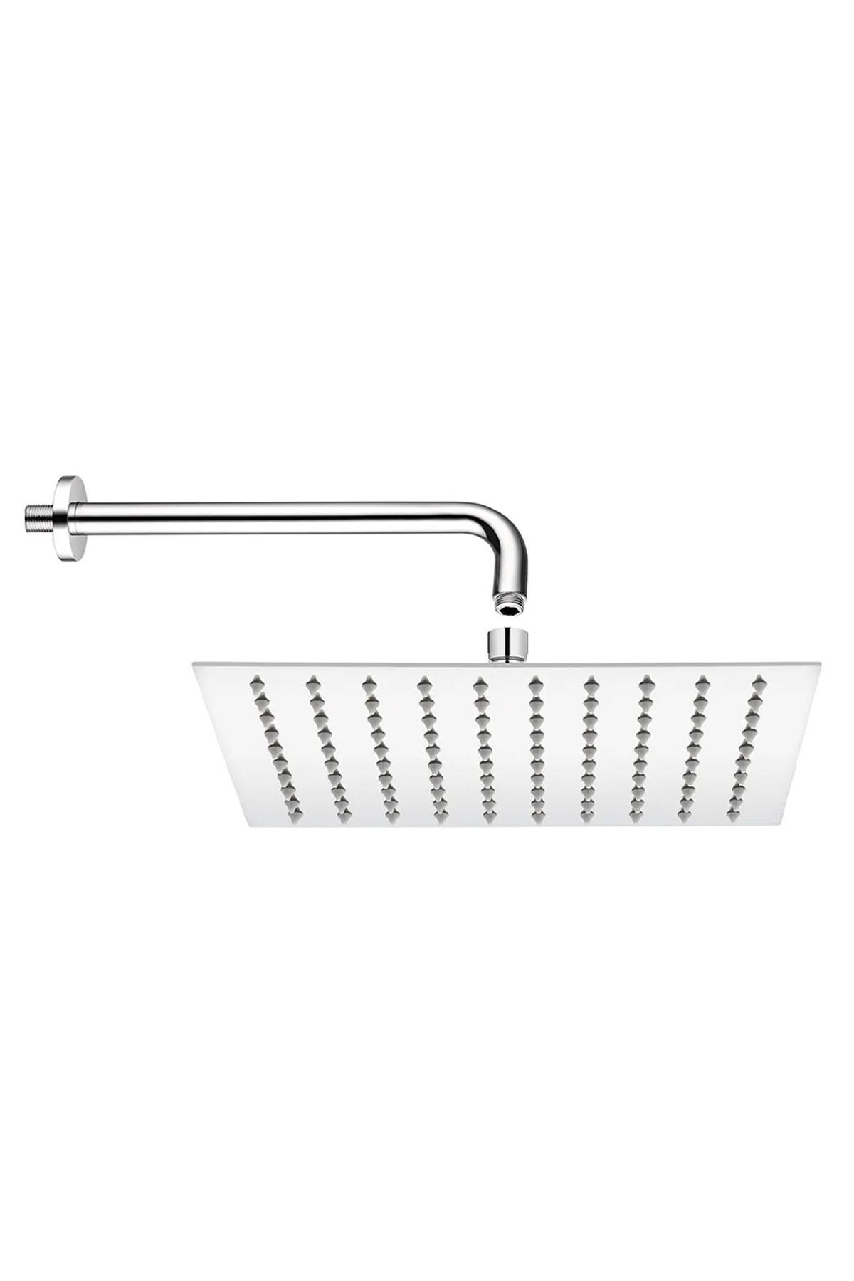 Paslanmaz 304K Cubic Ankastre Duş Seti 25*25 cm
