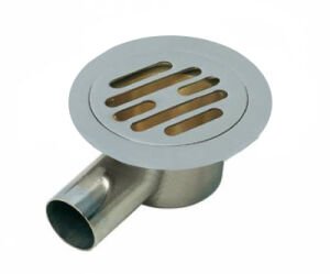 Pirinç Krom Yer Sifonu / Süzgeci Yuvarlak Q10